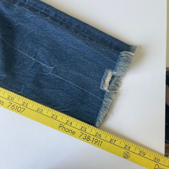 Abercrombie & Fitch Annie Girlfriend Embroidered‎ Jeans, Size 4/27 - Picture 4 of 11